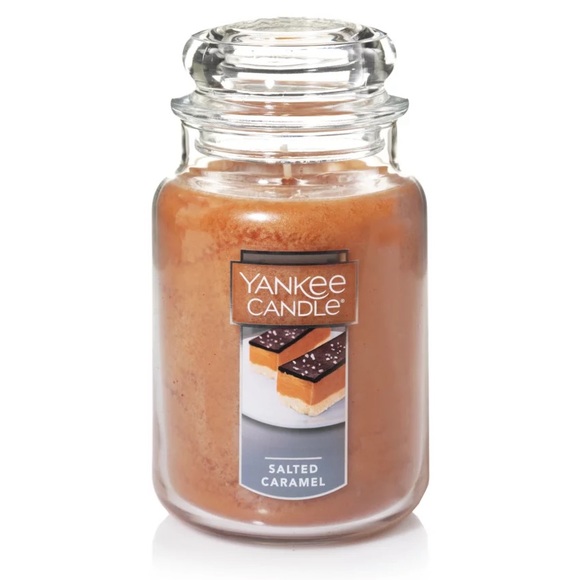 Yankee Candle Other - NWT Yankee Candle Salted Caramel Large Glass candle